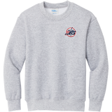 Metro Jr. Jets Youth Core Fleece Crewneck Sweatshirt
